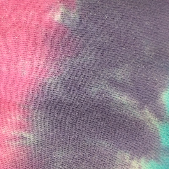 Liquid Blue Tie Dye Tank Top Shirt Mens Small Sleeveless Rainbow Hippie - Picture 9 of 10